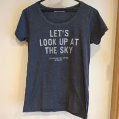 LOWRYS FARM ロゴTシャツ 半袖 ネイビー Mサイズのサムネイル