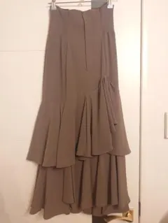 【未使用品】COCO DEAL　ニットコルセットアシメティアードスカート