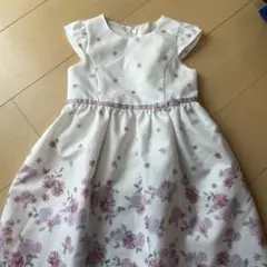 フラワープリント ワンピース