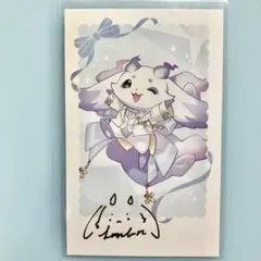 にじさんじ　ルンルン　いずれ菖蒲か杜若　1周年 チェキ風カード　あやかき