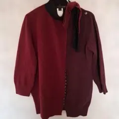 MARC JACOBS 袖8分 バイカラーニット 冬のサムネイル