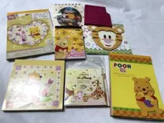 平成　レトロ　ディズニー　くまのプーさん　メモ帳　おまとめ売りのサムネイル