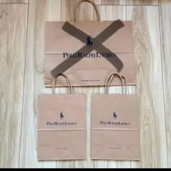 Polo Ralph Lauren ショップ袋セット 大中小