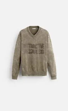 ZARA ザラ Vネックセーターのサムネイル