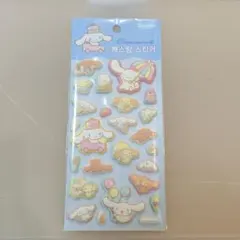 未開封 シナモロール マシュマロシール サンリオ ぷっくり シナモン 韓国正規品