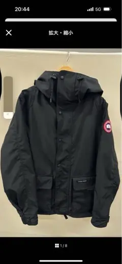 極美品✨カナダグース ロックポート ジャケット アイボリー ロゴワッペン M ロックポート ジャケット(2429M)｜FW25コレクション