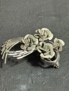 ヴィンテージ 中国七宝 SILVER刻印 ブローチ 銀線細工 フィンガー 爪 ヴィンテージ 中国七宝 SILVER刻印 ブローチ 銀線細工 フィンガー 爪