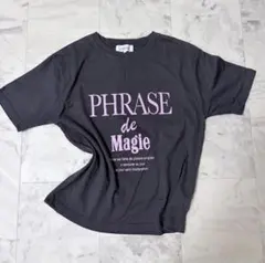 Arpege story アルページュストーリー Tシャツ 2 ネイビーピンク