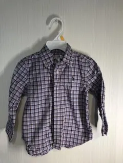 ラルフローレン/ポロ長袖シャツ　80cm２４Ｍ