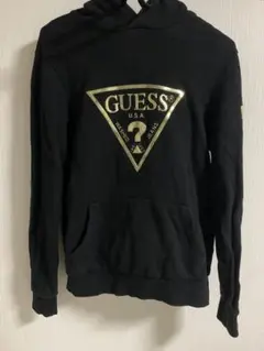 GUESS パーカー　ブラック