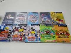 10本 ゲームキューブ QC ソフト ナルト マリオ　ドンキーコンガ　ポケモン