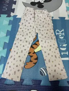 新品未使用　ビケットクラブ ロングパンツ　110cm 花柄　リボン付き