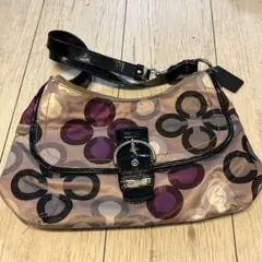 Coach 幾何学模様 ショルダーバッグ