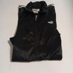 PUMA 黒 ジップアップジャージ★使いやすい★