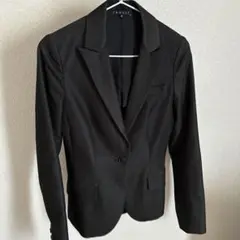 theory ブラック テーラードジャケットサイズ0