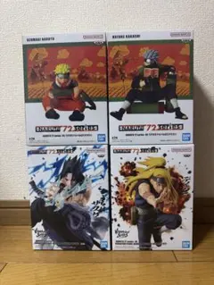 NARUTO 72シリーズ デイダラ&サスケ ナルト＆カカシ まとめ売り