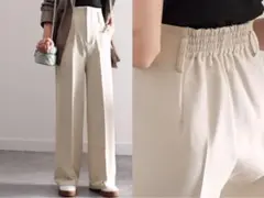 裏起毛テーパードパンツ　classicalife