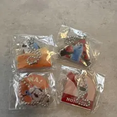 パペットスンスン　アクリルキーチェーン4個セット
