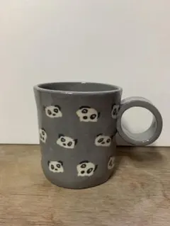 【新品未使用】練り込み技法　パンダ　平皿 新商品】第1弾 練り込み陶芸家 水野 智路氏 × DartsShop TiTO