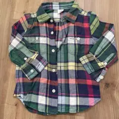 baby GAP チェック柄シャツ 2歳用