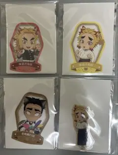 鬼滅の刃　ナンジャタウン　ダイカットステッカー 煉獄　千寿郎　悲鳴嶼