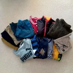 ベビー　キッズ　140　15点　男の子　秋冬　長袖　長ズボン　まとめ売り