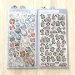 水族館限定 ボンボンドロップシール アクアキューティーズ ペンギン ボンドロ