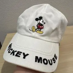 ディズニー　公式　ミッキーマウス キャップ ホワイトのサムネイル