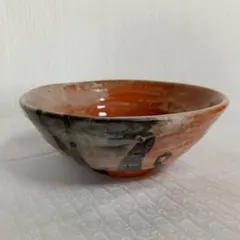 赤楽茶碗　平茶碗　抹茶碗　茶道具