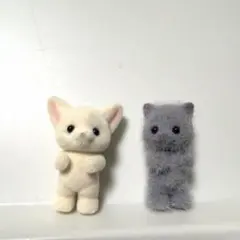 シルバニアファミリー 赤ちゃん　ペルシャネコ　フェネック