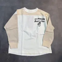 2025AW denimdungaree ペンギン Tシャツ 135