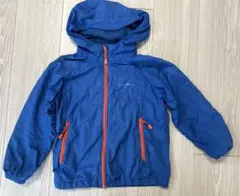 mont-bell キッズパーカー110 青