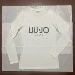 LIUJO Tシャツ　ロゴ　ラインストーン　長袖