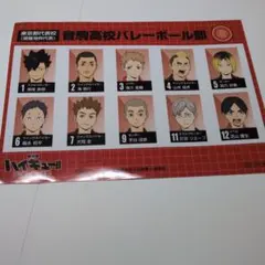 ハイキュー!! ブロマイド