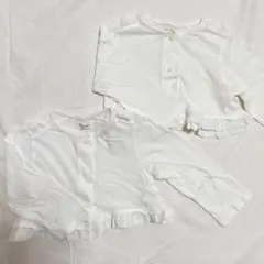 双子 カーディガン ボレロ 90 ビケットクラブ 2枚セット