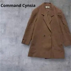 【コマンド】 チェスターコート ウール カシミヤ混 秋冬　ブラウン 9AR