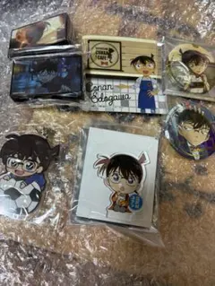 名探偵コナン　江戸川コナン　缶バッジ　ブロック　アクリル　トムス　執行人　黄昏時