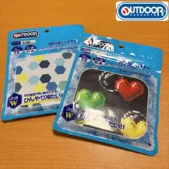 OUTDOOR 接触冷感 ミニタオル 25×25のサムネイル