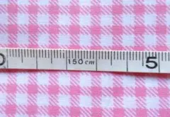 NaNaさま　ご専用　ピンク　ギンガムチェック　生地　2m