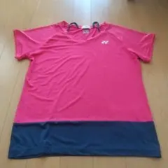 YONEX テニスウェア 半袖シャツ ピンク XO