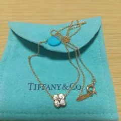 極美品✨️保存箱付き ティファニー バイザヤード 0.2ct AU750 ダイヤ 