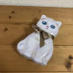 CHATROIS 猫型 空き缶 小物入れ