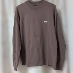 Coenブラウン 細ボーダー　ペニーズ長袖カットソー