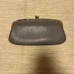 LAZY SUSAN がま口 長財布 グレーのサムネイル