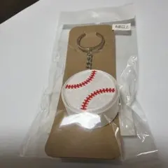 クリッカー大 野球ボール型 キーホルダー
