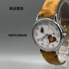 【希少・レトロ】シチズン スヌーピー 手巻き腕時計 グリーン文字盤（現状渡し） 希少・レトロ】シチズン スヌーピー 手巻き腕時計 グリーン文字盤