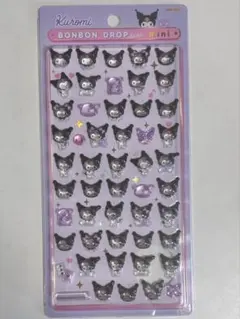 正規品　サンリオ　ボンボンドロップシール　ミニ　クロミ
