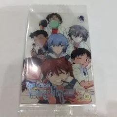 エヴァンゲリオン　ウエハース カヲル、シンジ、アスカ、レイ