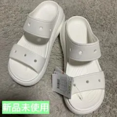 クロックス クラシック クラシック サンダル 厚底 ボーンBG 25cm 大き目