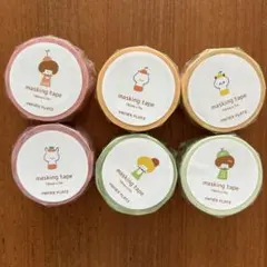 マスキングテープ パピアプラッツ おかわりマステ Vol.3 全8種 セット